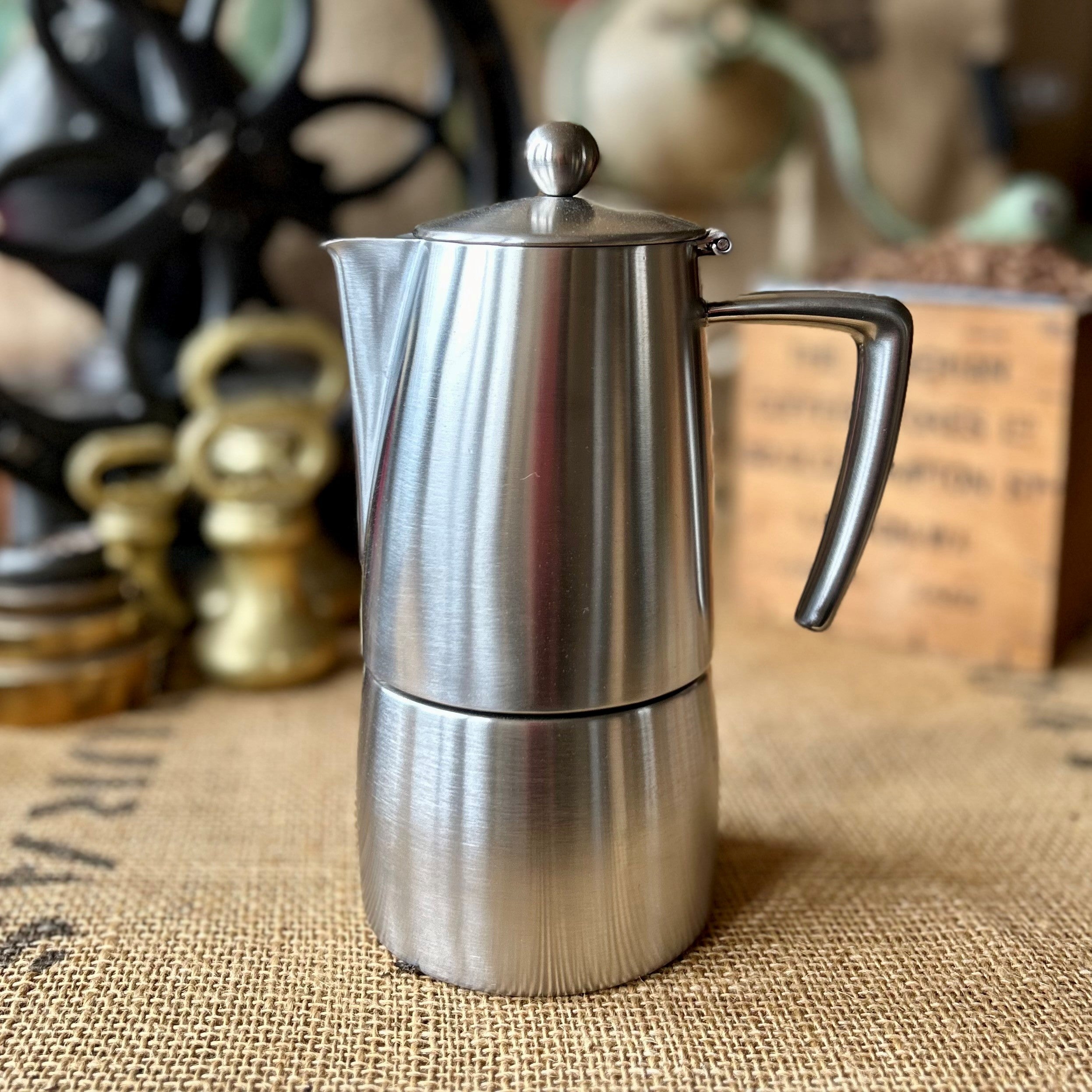 Groenenberg Espresso Maker 4 kopjes (200 ml) reductiezeef I Roestvrij Groenenberg Espresso Maker 4 kopjes (200 ml) reductiezeef I Roestvrij